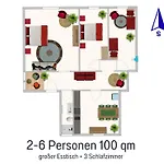 - 3 Schlafzimmer Fuer 6 Gaeste - 100 M2 Fuer Freunde & Familien - Grosse Kueche & Tisch Fuer 6 - Kostenlos Parken - Bahnhof 5 Min - Zentrum 10 Min - Jugendstilvilla Mit Bergblick - Gaestekarte Inklusiv * Meran