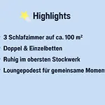 - 3 Schlafzimmer Fuer 6 Gaeste - 100 M2 Fuer Freunde & Familien - Grosse Kueche & Tisch Fuer 6 - Kostenlos Parken - Bahnhof 5 Min - Zentrum 10 Min - Jugendstilvilla Mit Bergblick - Gaestekarte Inklusiv Διαμέρισμα
