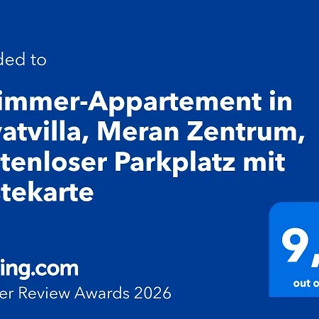 3-zimmer-appartement In Privatvilla, Zentrum, Kostenloser Parkplatz, Mit Gaestekarte Apartament *