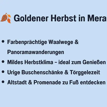 Goldener Herbst In Meran - 