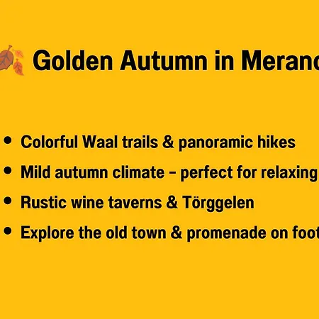 Goldener Herbst In Meran - 