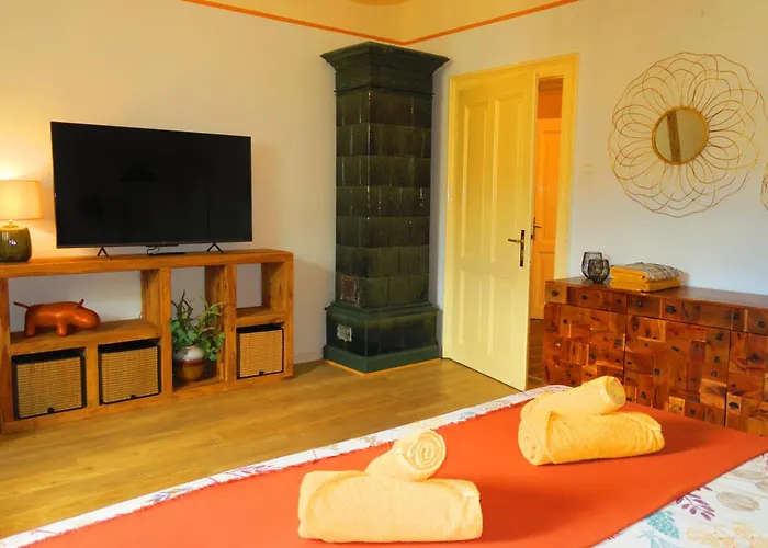 شقة 3-zimmer-appartement In Privatvilla, Zentrum, Kostenloser Parkplatz, Mit Gaestekarte